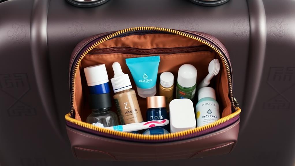 travel sized toiletries essential packing