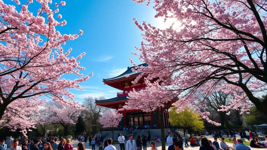 ueno cherry blossom celebration