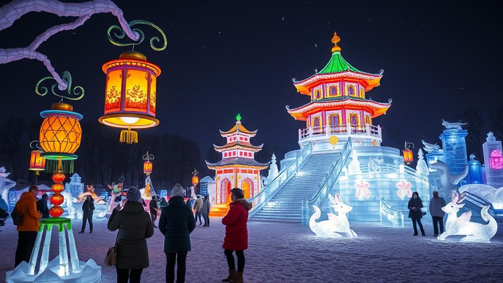 zhaolin park ice festival