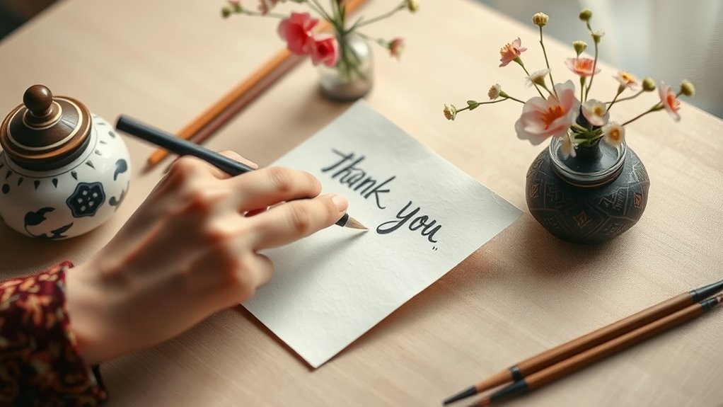 culturally appropriate gratitude expression