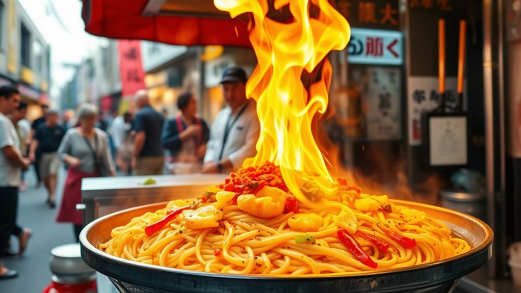 flame grilled japanese noodle treats