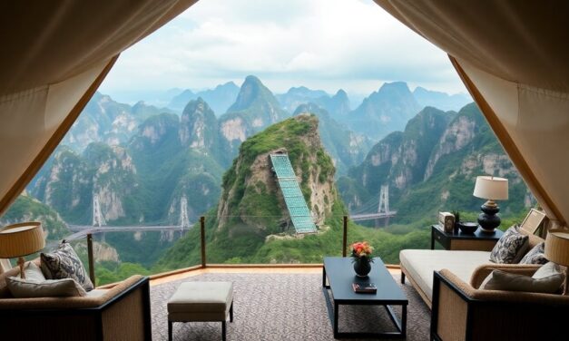 Top 3 Luxury Glamping Sites Near Zhangjiajie Glass Bridge