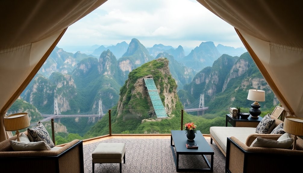 Top 3 Luxury Glamping Sites Near Zhangjiajie Glass Bridge