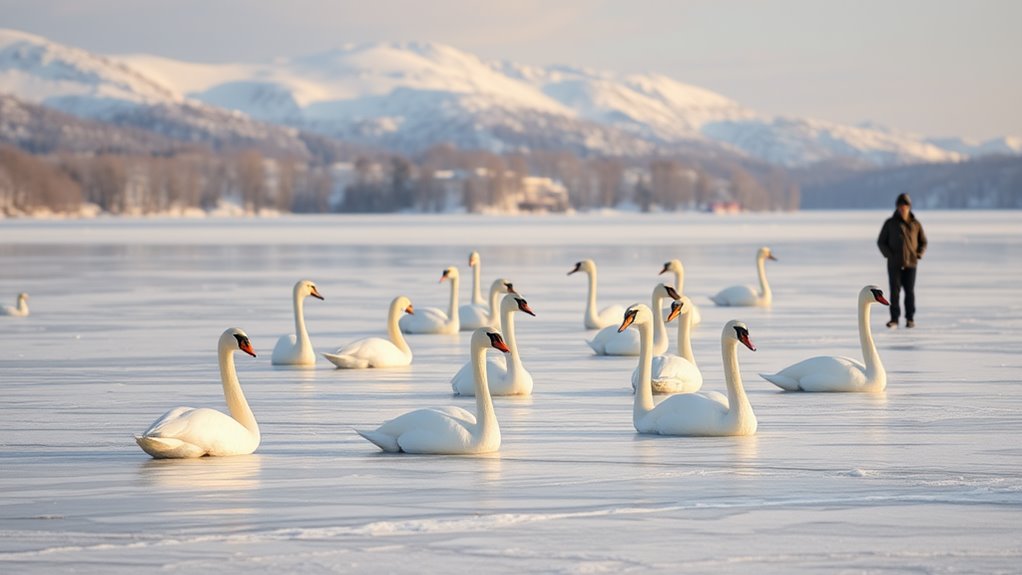 migratory waterfowl of protected wetlands