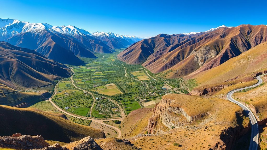 oasis landscapes of far western china