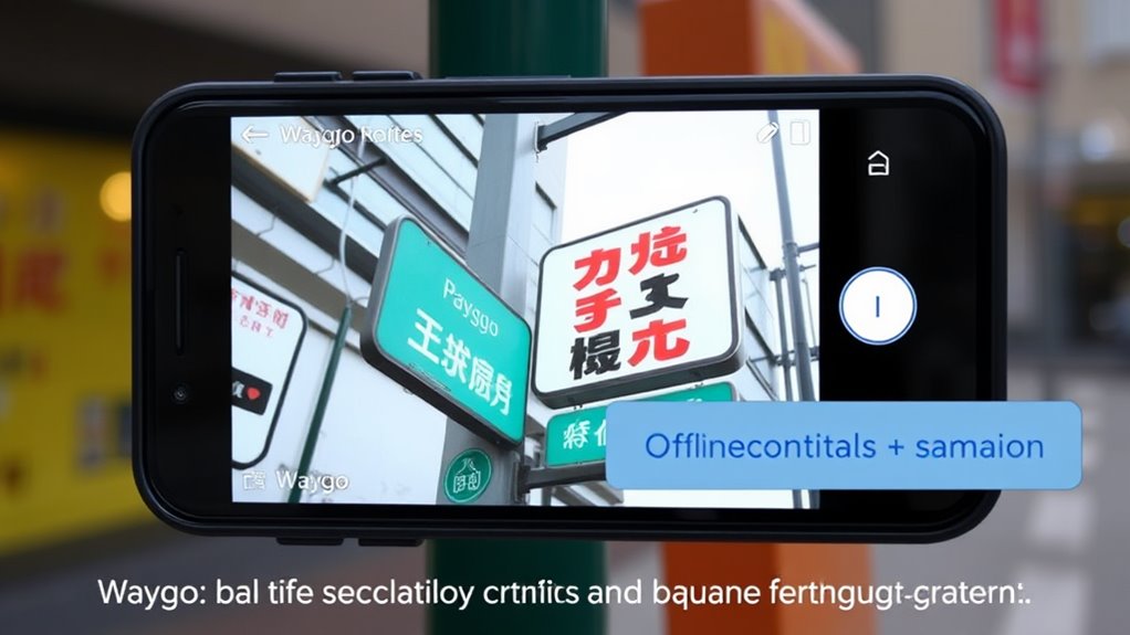 offline text recognition translation application