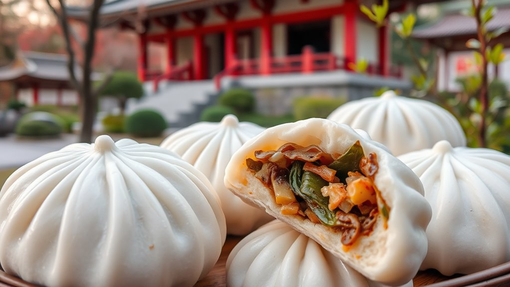 savory steamed buns recipe