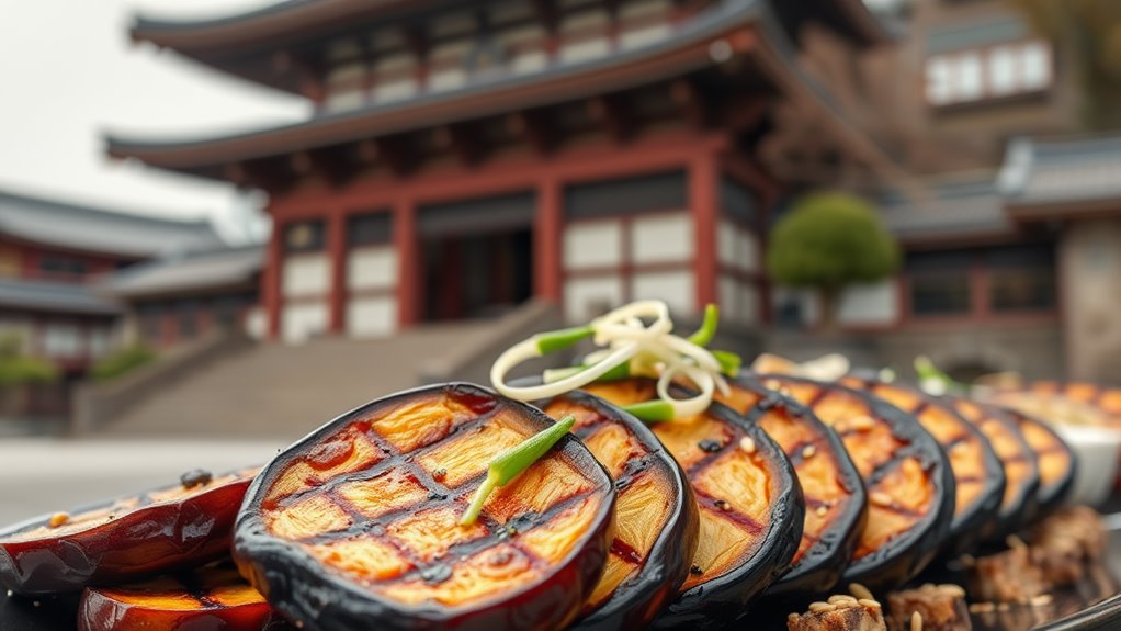 savory umami rich eggplant delicacy