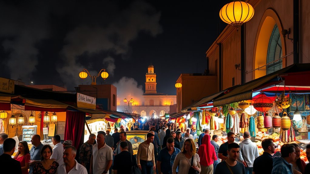 vibrant marketplace of marrakech s jemaa el fna