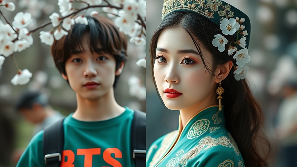 blending ancient and modern arts