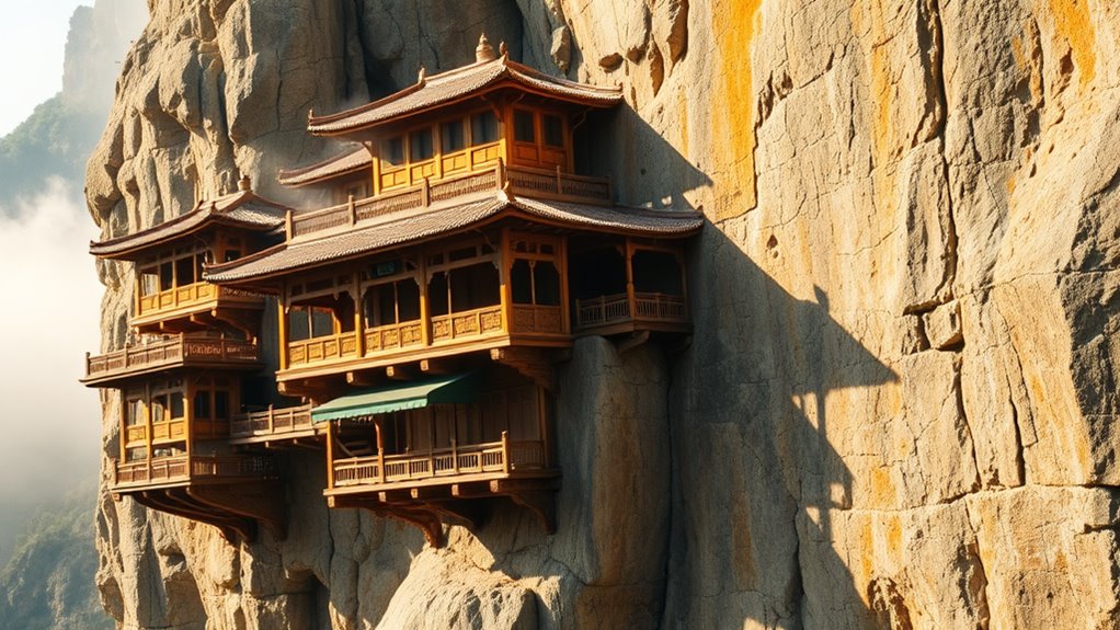 precarious architecture defying gravity