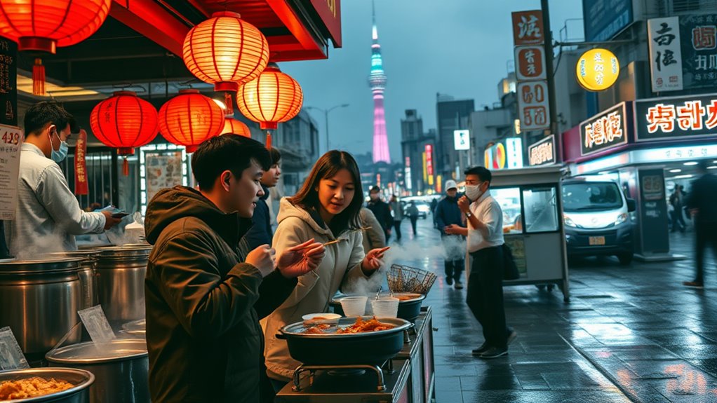 vibrant nocturnal culinary experiences