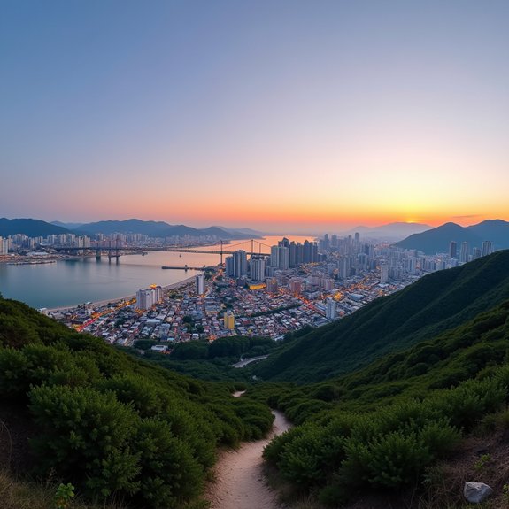 adventure routes in busan