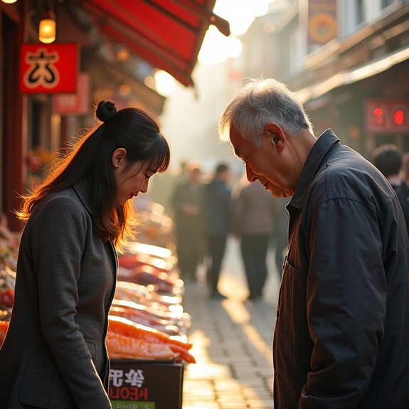 bowing as cultural respect