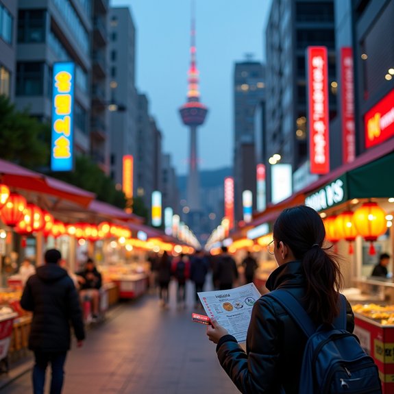 budget travel costs seoul