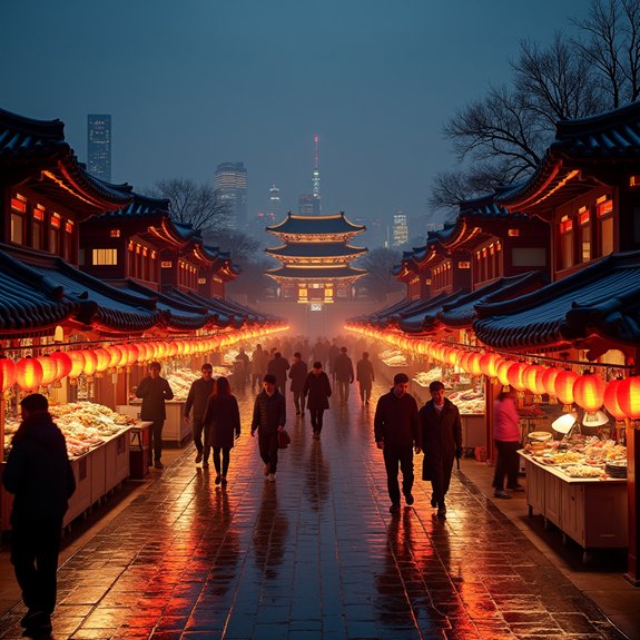 historical palaces and markets