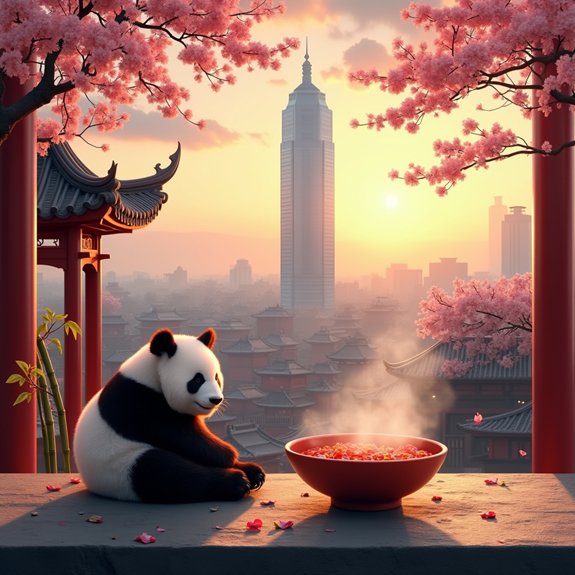 affordable panda viewing experience