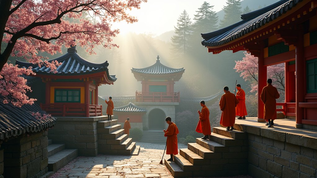 monks disciplined daily routine