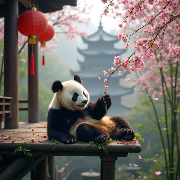 optimal panda viewing seasons