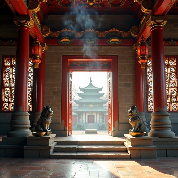 proper temple etiquette required