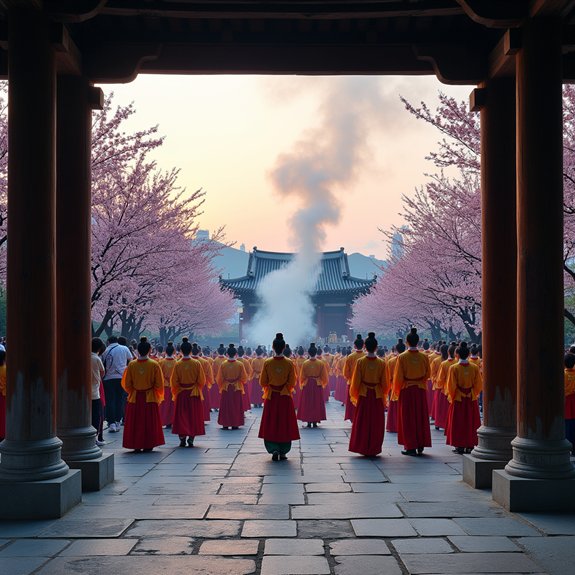 royal ancestral ceremonies timetable