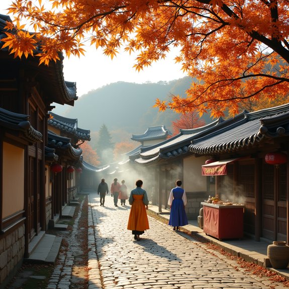 seasonal beauty and crowds