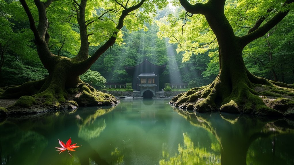 serene inner garden escape