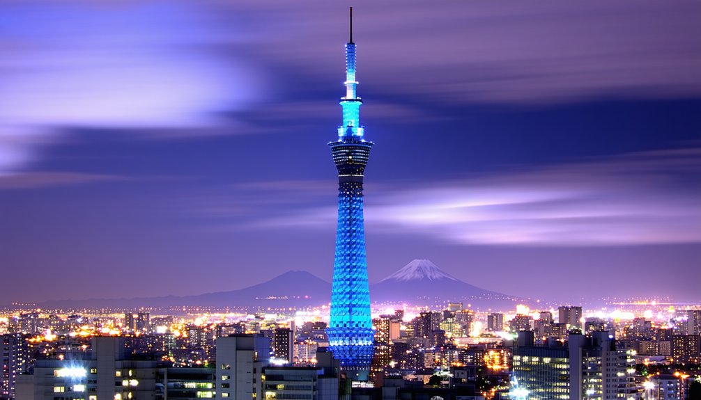 Soaring Heights of Tokyo Skytree
