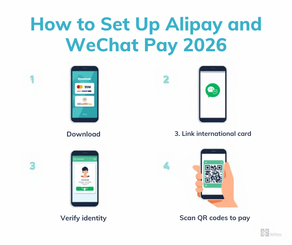 How to set up Alipay and WeChat Pay for China travel in 2026