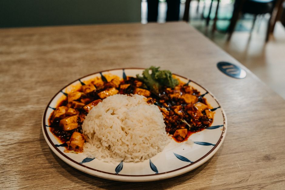 Mapo tofu, a classic Sichuan dish