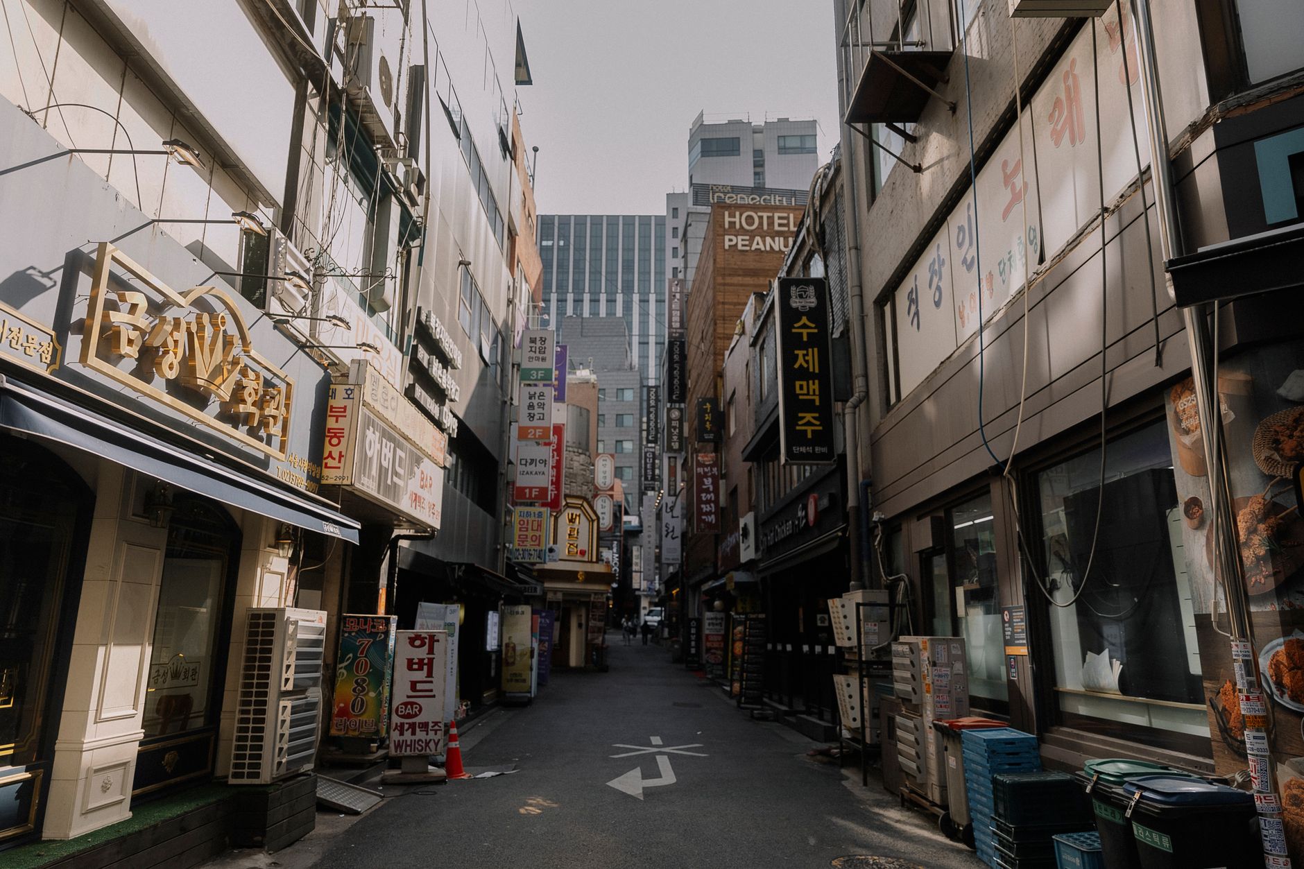 Insadong street in Seoul